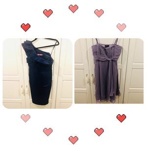 A lot of 2 pretty cocktail dresses